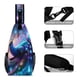 thumbnail image 3 of Pavo Real Riñonera Bandolera con Estampado Integral para Hombres y Mujeres, Bolso Cruzado Gráfico de Tendencia, Mochila de Hombro Streetwear para Ciclismo y Deportes, Riñonera Versátil Casual, 3 of 6
