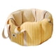 thumbnail image 1 of Asiento Para Perros Para Coche, Cama Para Exteriores, Desmontable, Lavable A Máquina, Suministros Para Mascotas, Casa Para Mascotas L, Amarillo, 1 of 3