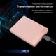 thumbnail image 3 of Disco Externo UnionSine 500GB USB 3.0 Slim Rosa, 3 of 3