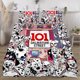 thumbnail image 3 of 101 Dalmatians 3-Piece Bedding Set For Kids Boys Girls Adult Cartoon Warm Cute Fashion Holiday Present Gift Bed Sheets, 3 of 5