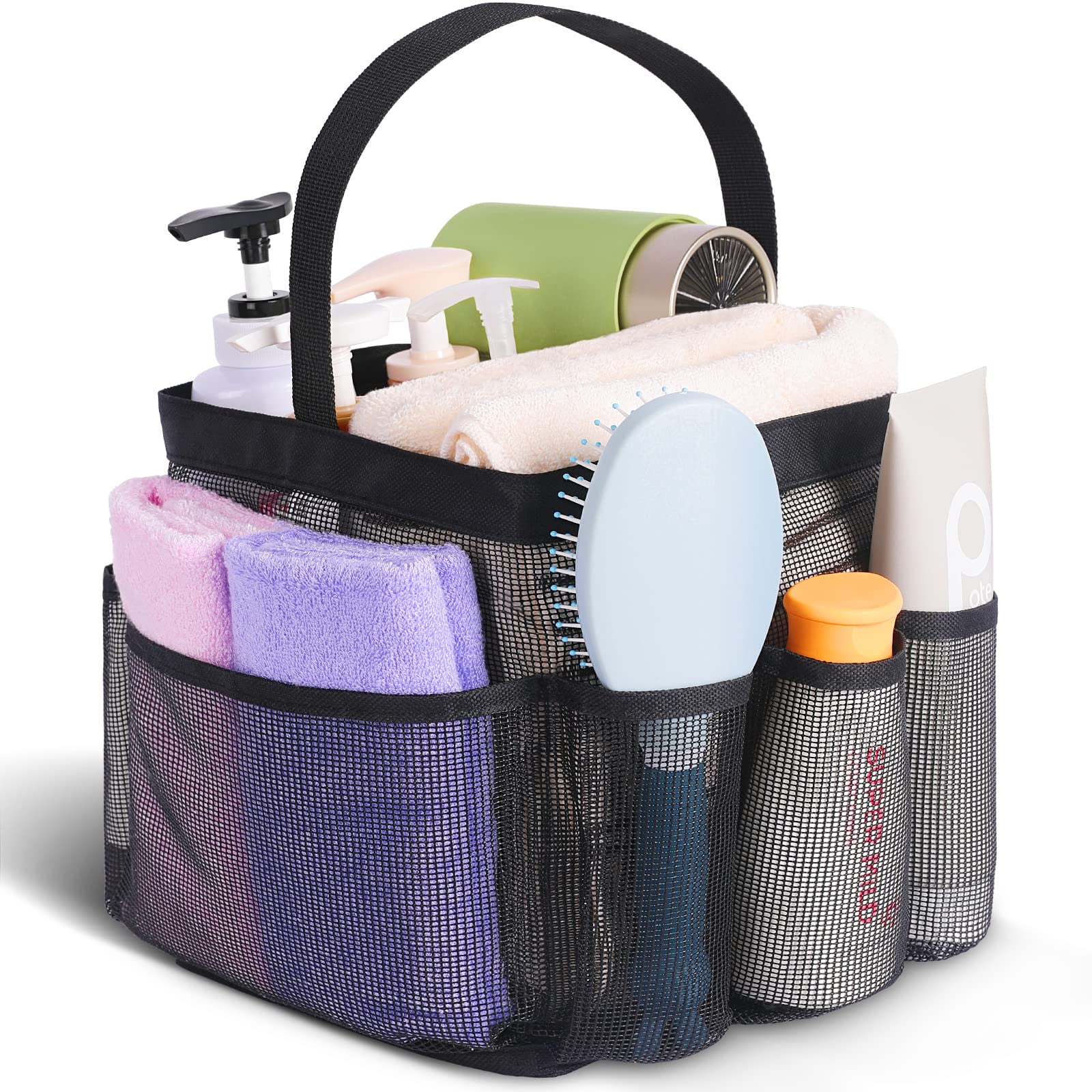 Carrito De Ducha Portátil De Malla Eudele Para Dormitorio Universitario
