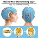 thumbnail image 3 of Hormiga Atómica Gorro de Natación de Licra, Gorro de Baño de Tela Cómoda, Gorro Elástico Antideslizante para Hombres, Mujeres y Niños, 3 of 6