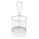 thumbnail image 5 of Herramientas Acero Inoxidable Freír Cesta Frita Albóndigas Cocina Fuga De Aceite Plata S Redondo, 5 of 5