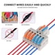 thumbnail image 4 of Conectores de cables DIANN con palanca 2 entradas 6 salidas 28-12 AWG, 10 piezas, 4 of 6