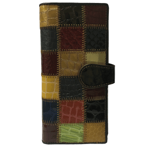 Todopiel - Billeteras Cuero Bi368 Multicolor Cuadro