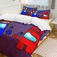 thumbnail image 3 of 3 Piece Bedding SetAmong us Got No Reason to lieComforter Set for Kids Boys Teen Tween 3D Lightweight Microfiber Bedding Sets, 3 of 5