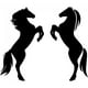 thumbnail image 1 of Decomural Two Horses Kids Bedroom WS-32599, 1 of 2