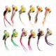 thumbnail image 1 of 12 Uds. De Plumas Artificiales De Espuma Para Decoración De Jardín Y Hogar Sin Clip, 1 of 5