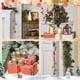 thumbnail image 3 of Conjunto de 4 campanas de Navidad, Decoraitve campanas de latón con cuerda colgante de yute para la decoración de Navidad corona guirnalda puertas de árbol ventanas decoración rústica del ho, 3 of 3