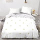 thumbnail image 2 of Juego de ropa de cama de 3 piezas con funda nórdica estampada de microfibra suave con estampado de tartán, fundas de almohada y cierre de cremallera., 2 of 3