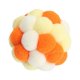 thumbnail image 1 of Bolas De Juguete Para Gatos Con Campanas, Gatos De Interior Suaves, Gatitos, Juguetes Interactivos Para Gatos, Naranja, Amarillo, 1 of 5