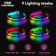 thumbnail image 4 of Collar LED PWOD mediano verde impermeable para perros y gatos, 4 of 7