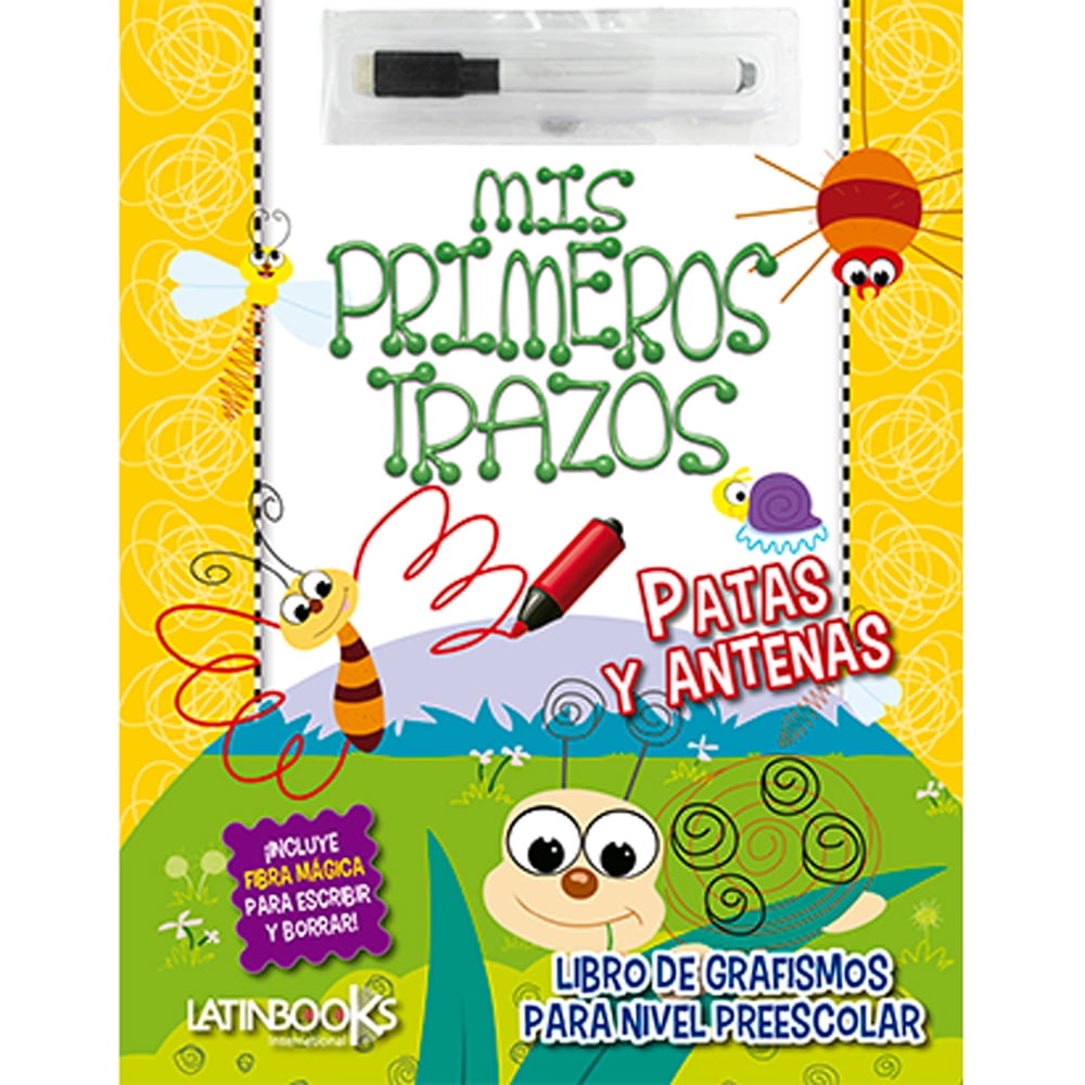 Zig-zag - Libro Mis Primeros Trazos - Patas Y Antenas