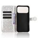 thumbnail image 5 of Funda Cartera Lunares iPhone 17 Pro con Tarjetero, Correa y Soporte Plata, 5 of 6