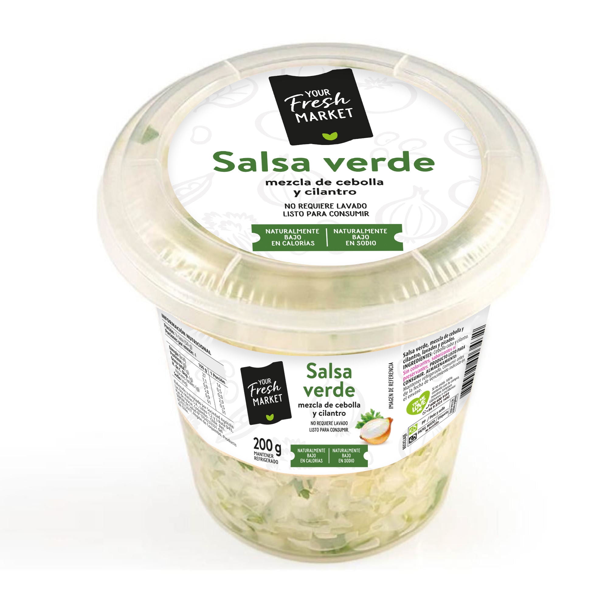 Salsa Verde Pote 200 g