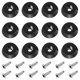 thumbnail image 1 of Pies de tabla de cortar Uxcell, 12 paquetes de parachoques antideslizantes con tornillos de acero inoxidable (0.12"Wx0.22"H), 1 of 6