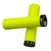 Ioensy - 1 Par De Empuñaduras De Manillar De Bicicleta Duraderas, Antideslizantes, Para Ciclismo De Montaña, Amarillas