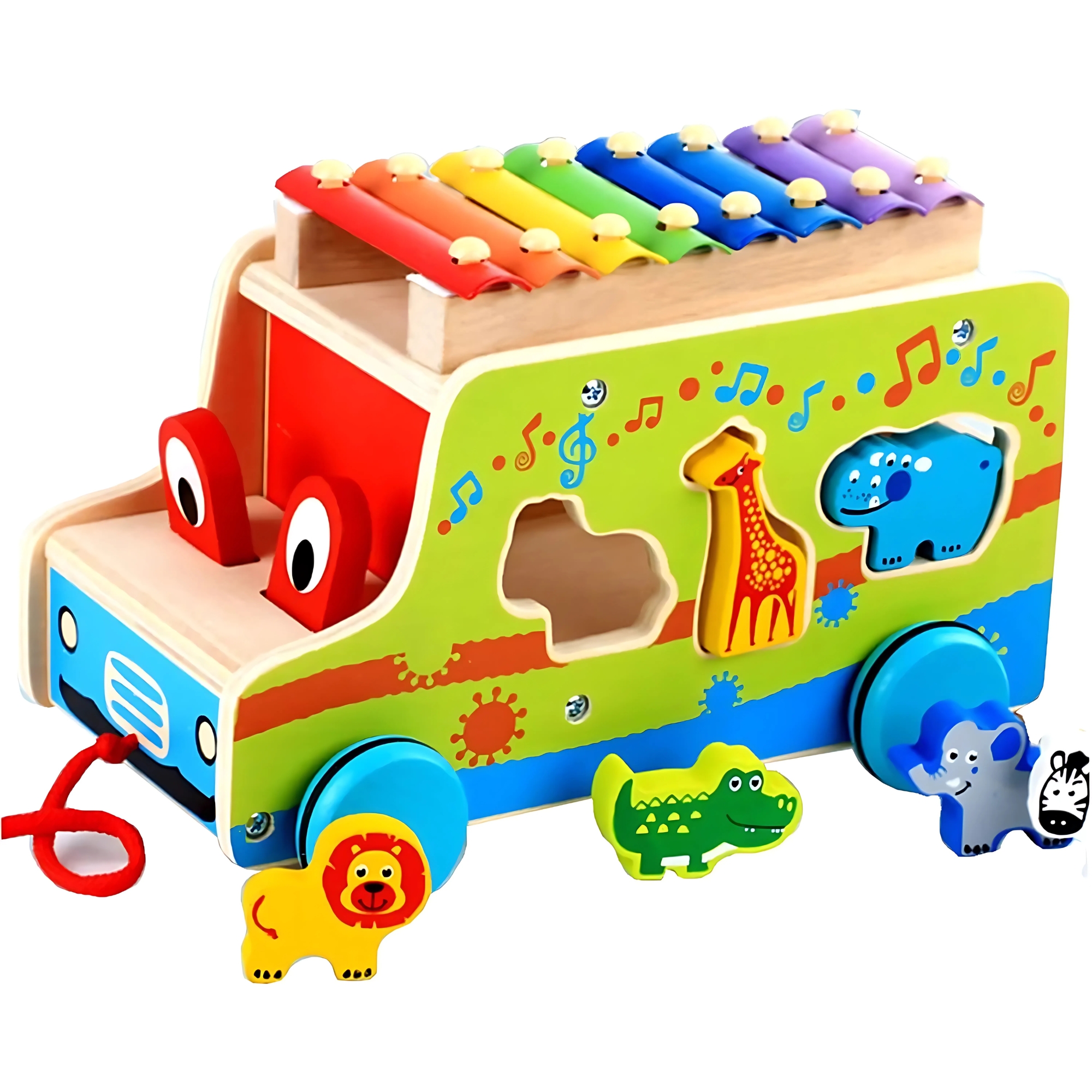 Pellitos - Camion Didactico Armable Con Xilofono Y Animales