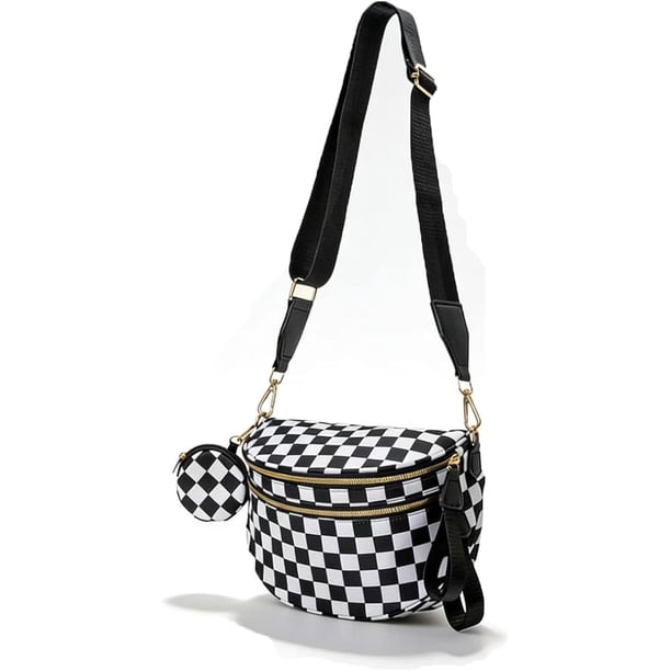 Bolso bandolera mujer EMMAFY impermeable tela Oxford cintura ajustable correa hombro viaje trabajo