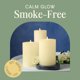 thumbnail image 4 of Pillar Candles Mister Candle Dripless, sin perfume, color marfil, 3 x 6 pulgadas, 4 of 7