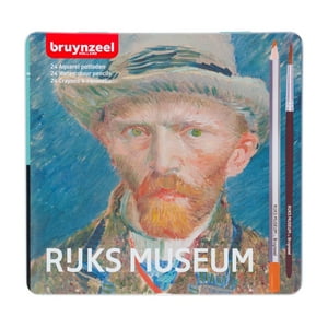 Lápices Acuarela Bruynzeel Rijks Museum Set 24 Colores