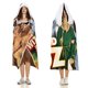 thumbnail image 3 of El Mago de Oz Manta Capa con Capucha Anti-Bolitas, Manta de Lana Ártica Suave, Manta Portátil de Felpa Ligera y Lujosa, Poncho para Siesta en Casa y Oficina, 100*130cm, 3 of 6
