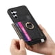 thumbnail image 3 of Funda Magnética Para Samsung Galaxy A35 Con Billetera Y Anillo Protector Resistente Negro, 3 of 5