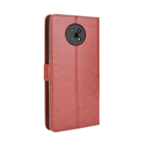 Funda tipo libro para Nokia 6.3, cartera todo‑en‑uno, funda multifuncional con tarjetero y correa de muñeca desmontable