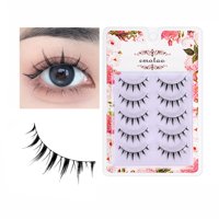 Pestañas Postizas Emotao, Estilo Manga, Cosplay, Estilo Japonés, 5 Pares