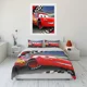 thumbnail image 1 of Cars McQueen Printed Bedding Set Duvet Cover Anime Quilt Adult Kids Birthday Gift Full Size Bedding Set Luxury Bed Sheets, 1 of 5