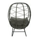 thumbnail image 2 of Silla Terraza Huevo Gris, 2 of 5