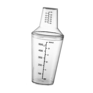 Magideal - Cócteles Transparentes Chaker Mezclando Taza De Leckdofter Práctico Bar Robusto -Accessore Bettermixer Para Restaurantes Restaurantes, Que Están En Ca 500 Ml