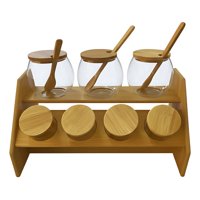 Genérico - Juego Recipiente Almacenamiento Soporte Contenedor Jhn