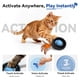 thumbnail image 4 of Juguete interactivo para gatos KiwiLove con bola de movimiento y tapete de juego de 7 hoyos, 4 of 8