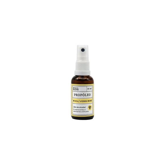 Spray Suplemento Propóleo Jengibre 35 Ml Apícola Del Alba Orgánico