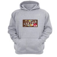 Genérico - Polerón Canguro M&M Gris Claro Talla M Unisex