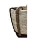 thumbnail image 4 of Pack 3 Canastos Maceteros Fibra Natural Tejido Mimbre Alto cafe, 4 of 5