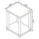thumbnail image 2 of Mesa Centro Minimalista Madera Almacenamiento Espacio Reducido, 2 of 2