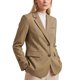 thumbnail image 1 of INSPIRE CHIC Blazer de Mujer de Manga Larga para Trabajo Casual Commuter Chaquetas de Negocios de un Solo Pecho con Solapa Muesca Puño con Botón Traje Chaqueta Mediana Caqui, 1 of 6