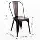 thumbnail image 2 of Pack De 4 Silla Metal Tolix Negro, 2 of 3