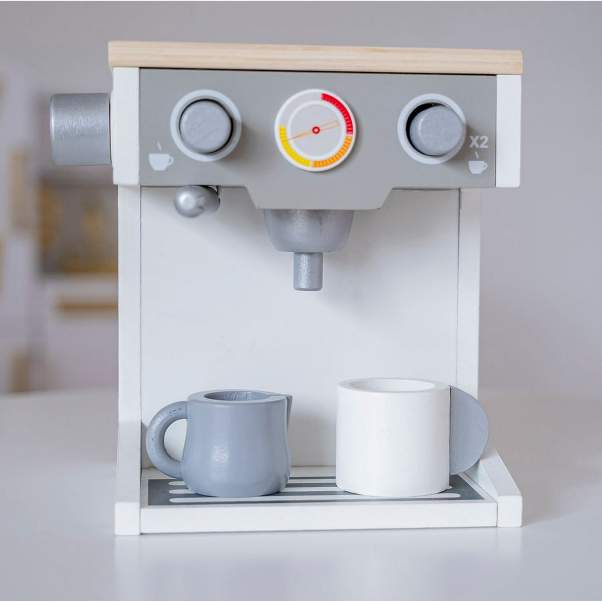 Roots Toys - Cafetera De Juguete De Madera