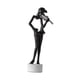 thumbnail image 1 of Estatua De Músico Con Violín De 20 Cm, Adorno De Mesa Para Regalo De Inauguración De La Casa, Color Negro, 1 of 3