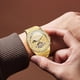 thumbnail image 3 of Reloj Automático OLEVS Hombre Oro Diamantes OLSG9805GGGG, 3 of 3