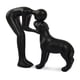 thumbnail image 1 of Estatua de perro, hombre y perro de Friygardcn para decoración del hogar, 1 of 7
