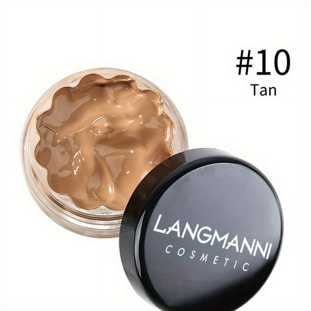 Professional Full-Coverage Matte Makeup: Waterproof, Moisturizing & Brightening Concealer Foundation