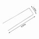 thumbnail image 2 of Xiao Hua Juego de 50 Piezas Clavo de Paisaje de 5.9 Pulgadas, Clavo de Jardín en Forma de U para Tienda, Clavo de Suelo Galvanizado de Alta Resistencia, Adecuado para Decoración Del Suelo, Tela de, 2 of 4