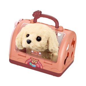 Magideal - Casa De Cachorros De Juguete Para Niños, Casa De Mascotas, Juguete De Peluche, Juguetes Eléctricos Para Bebés, Muñeco De Peluche, Juguete Interactivo B