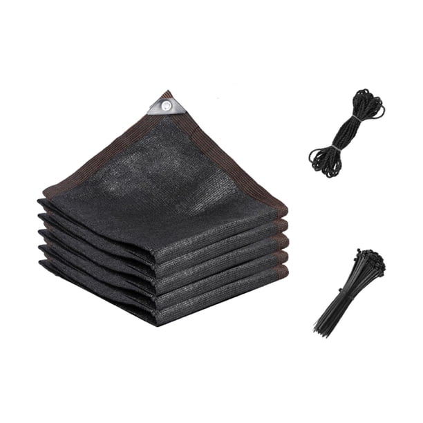 Tela de sombra, toldo de red resistente, cubierta de toldo, bloqueador solar, tela de sombra para plantas, vela de sombra para patio trasero, pérgola, , 1mx3m