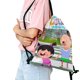 thumbnail image 2 of La Pequeña Lola visita la ciudad Mochila de Cuerdas para Deportes y Gimnasio, Bolsa de Cuerdas Resistente al Agua, Bolsa Cinch, 30×40cm, 2 of 6