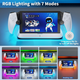 thumbnail image 2 of Soporte de carga para PlayStation Portal,PS Portal Stand con 7 modos de luz RGB, PS5 Portal Portable Charging Dock Station con conector magnético y cable de carga USB-C.-Blanco, 2 of 7